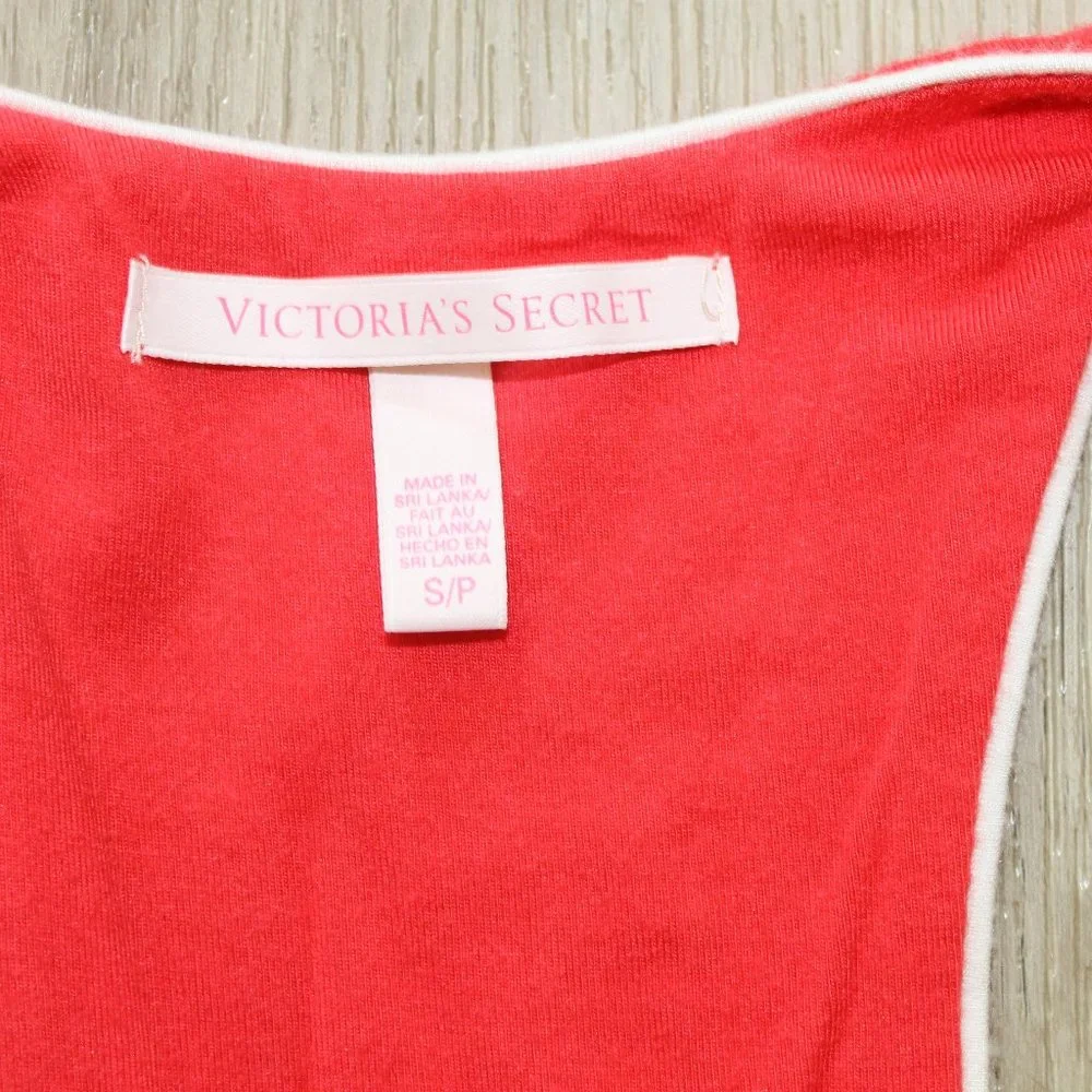 Victoria's Secret Babydoll Red Summer Beach Bra Top Open Back Dress S - Picture 3 of 9